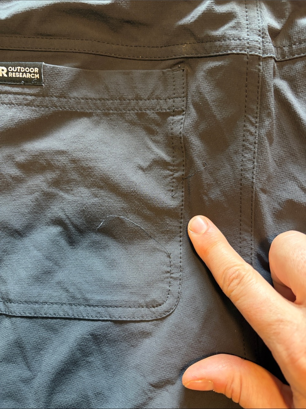 Outdoor Research Women’s Ferrosi Hiking Pants in Black size 12 tall - Picture 9 of 9